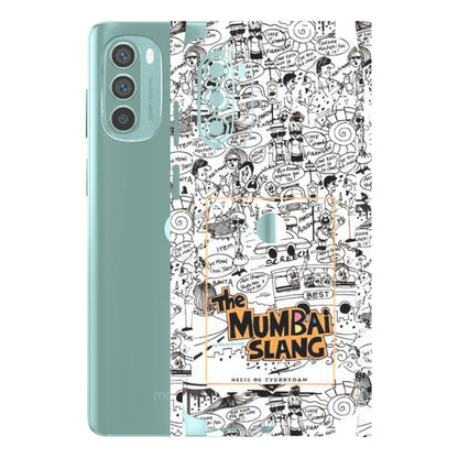Motorola Phone Skins (All Models) - The Mumbai Slang - Matte Finish (M-142) Motorola G62 5G -