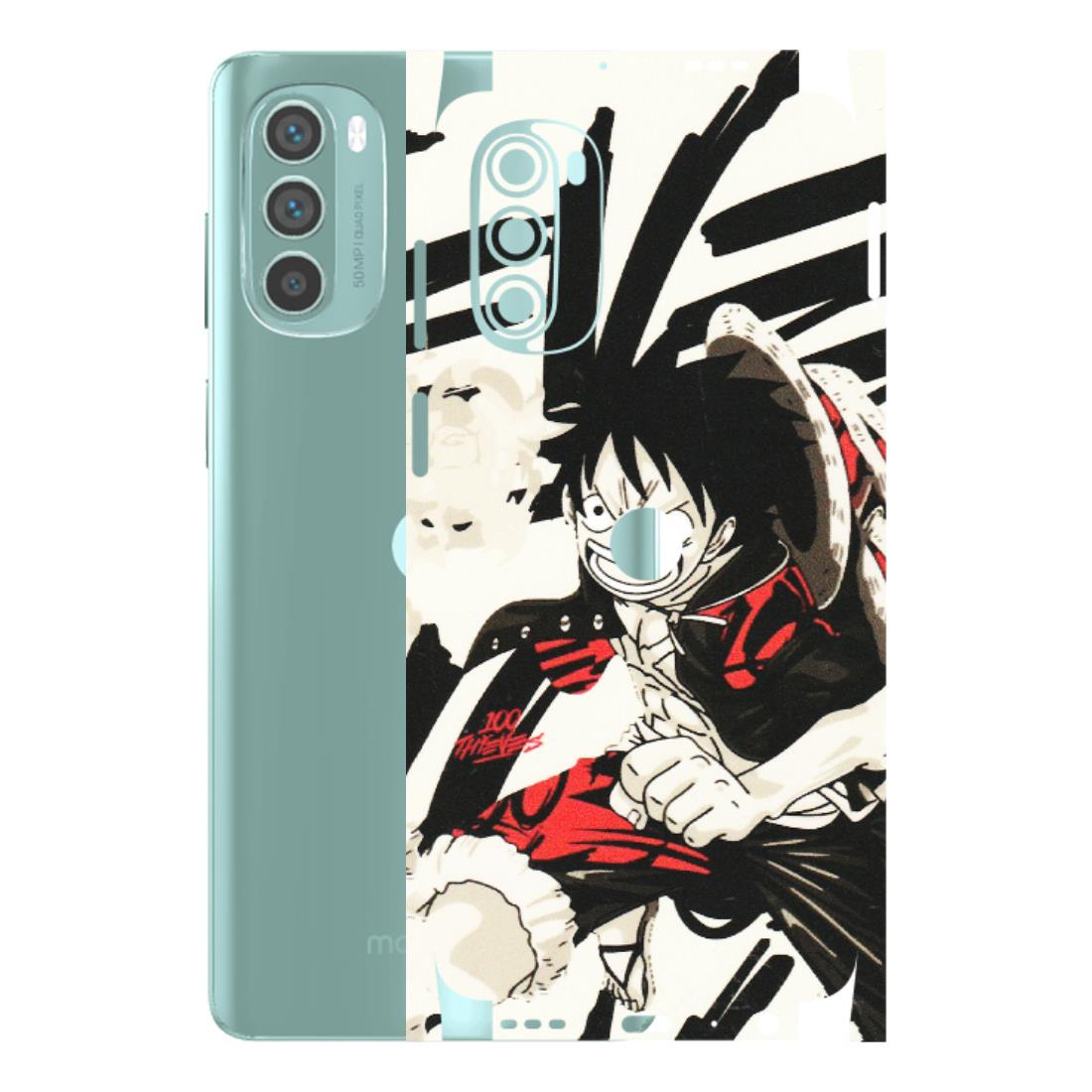 Motorola Phone Skins (All Models) - Monkey D.Luffy Manga Anime - Matte Finish (M-145) Motorola G62 5G -