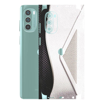 Motorola Phone Skins (All Models) - Black And White Iconic Convoy - Matte Finish (M-149) Motorola G62 5G -