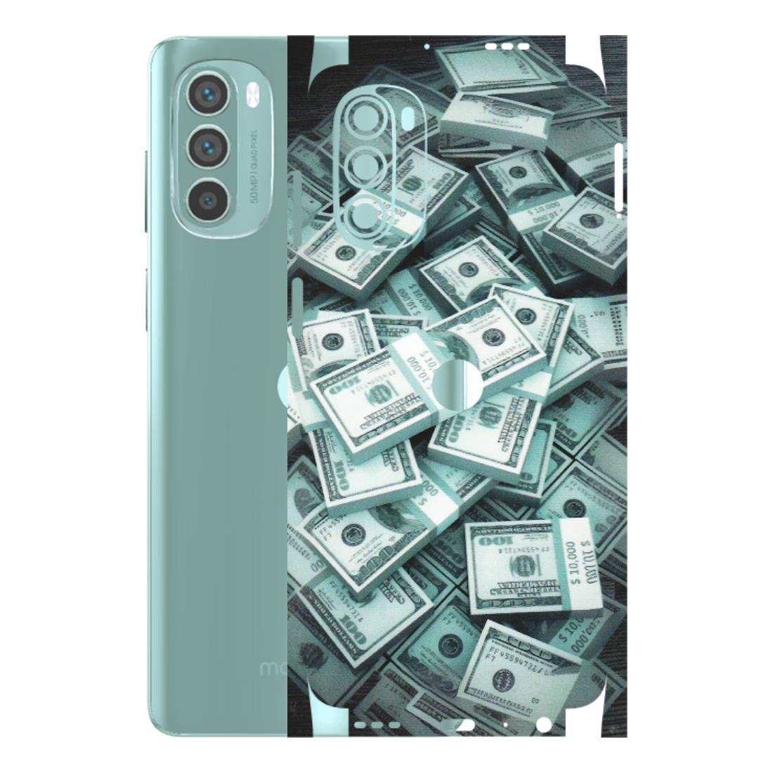 Motorola Phone Skins (All Models) - Hundred Dollar Bill - Matte Finish (M-162) Motorola G62 5G -