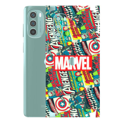Motorola Phone Skins (All Models) - Marvel Comic Lover - Matte Finish (M-30) Motorola G62 5G -