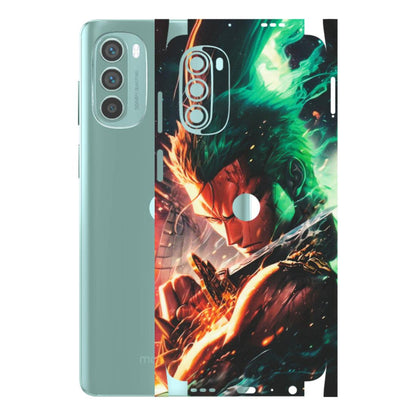 Motorola Phone Skins (All Models) - Anime Gojo Sword - Matte Finish (M-32) Motorola G62 5G -