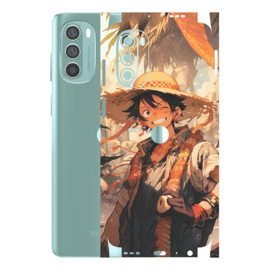 Motorola Phone Skins (All Models) - Anime Character Smile - Matte Finish (M-33) Motorola G62 5G -
