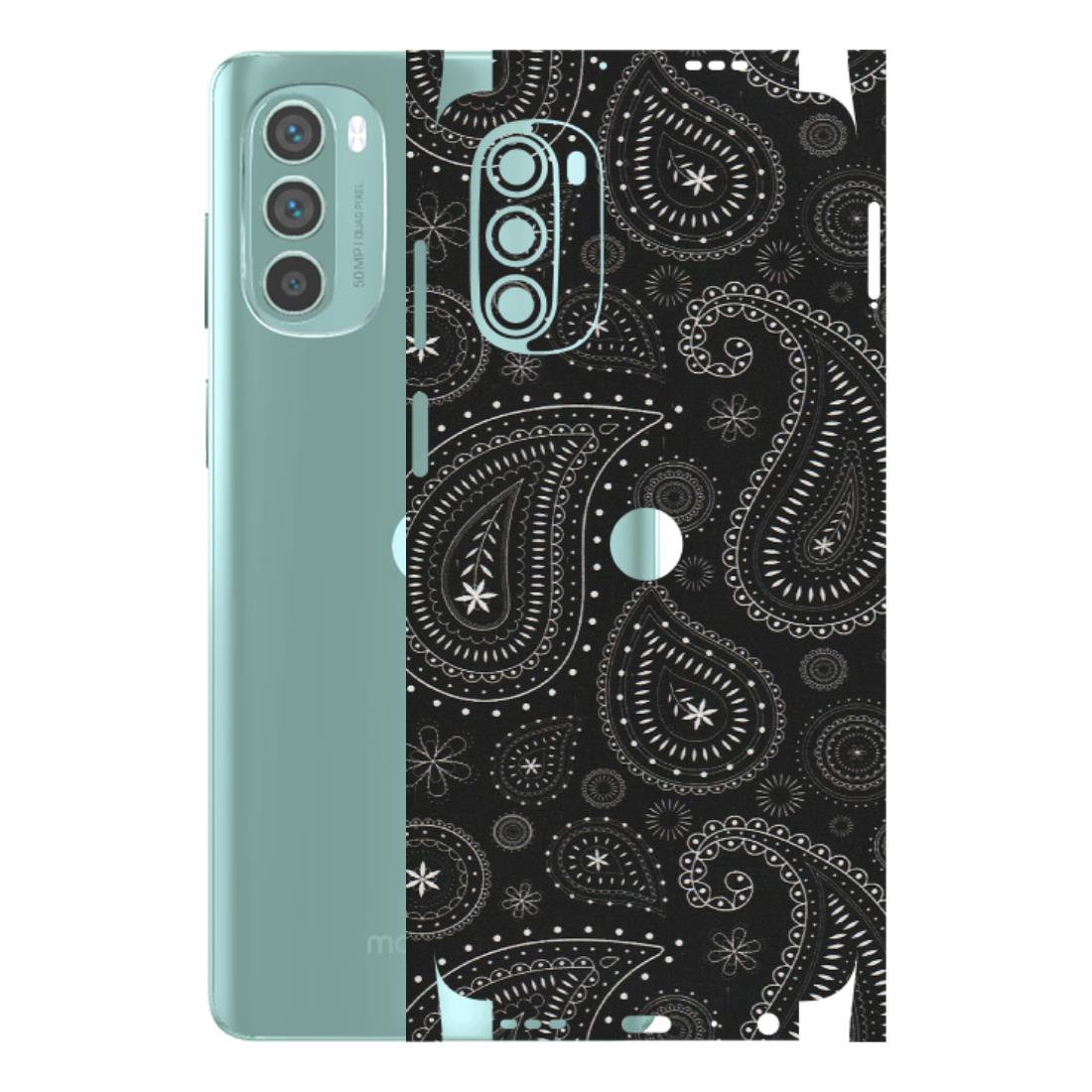 Motorola Phone Skins (All Models) - Black Sober Kerry - Matte Finish (M-37) Motorola G62 5G -