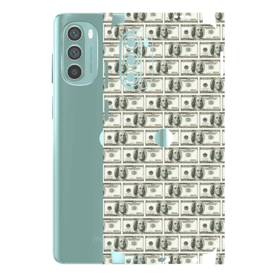 Motorola Phone Skins (All Models) - I Love Dollars - Matte Finish (M-40) Motorola G62 5G -