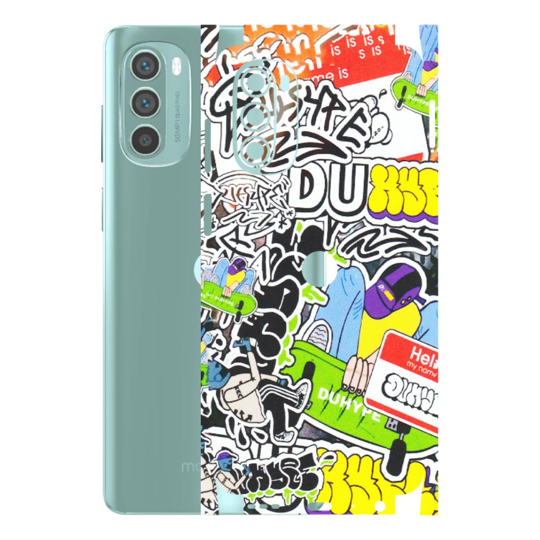 Motorola Phone Skins (All Models) - Dope Graffiti - Matte Finish (M-61) Motorola G62 5G -