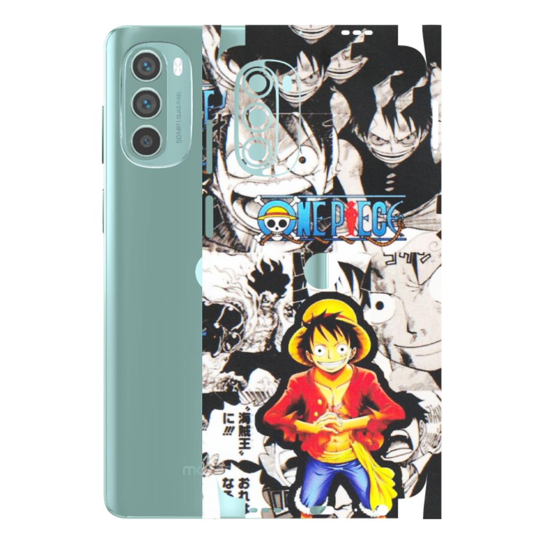 Motorola Phone Skins (All Models) - One Piece B&W - Matte Finish (M-63) Motorola G62 5G -