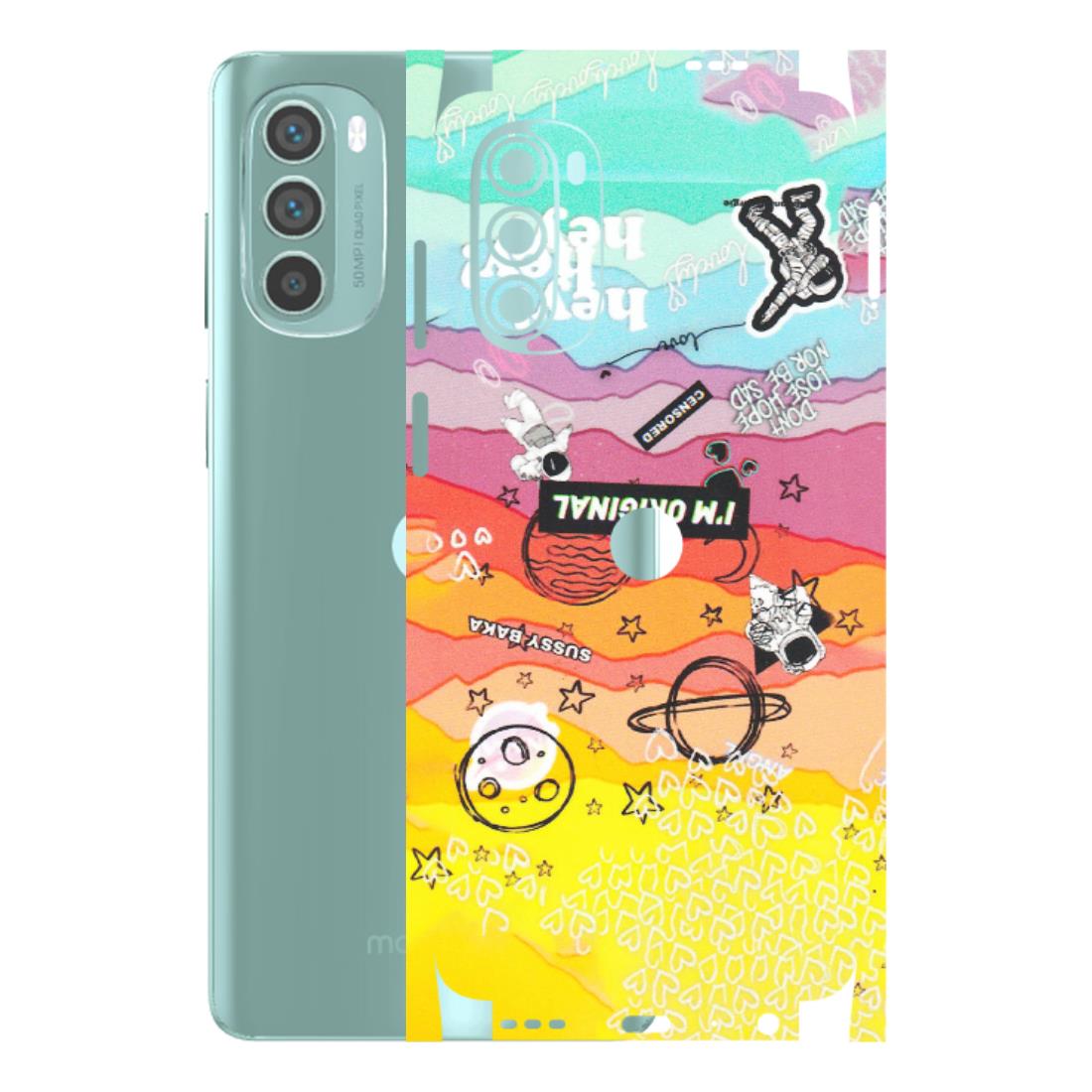 Motorola Phone Skins (All Models) - The Original Astronaut - Matte Finish (M-79) Motorola G62 5G -