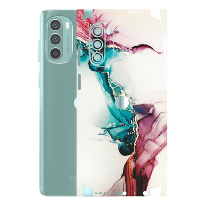Motorola Phone Skins (All Models) - Elegant Marble - Matte Finish (M-81) Motorola G62 5G -