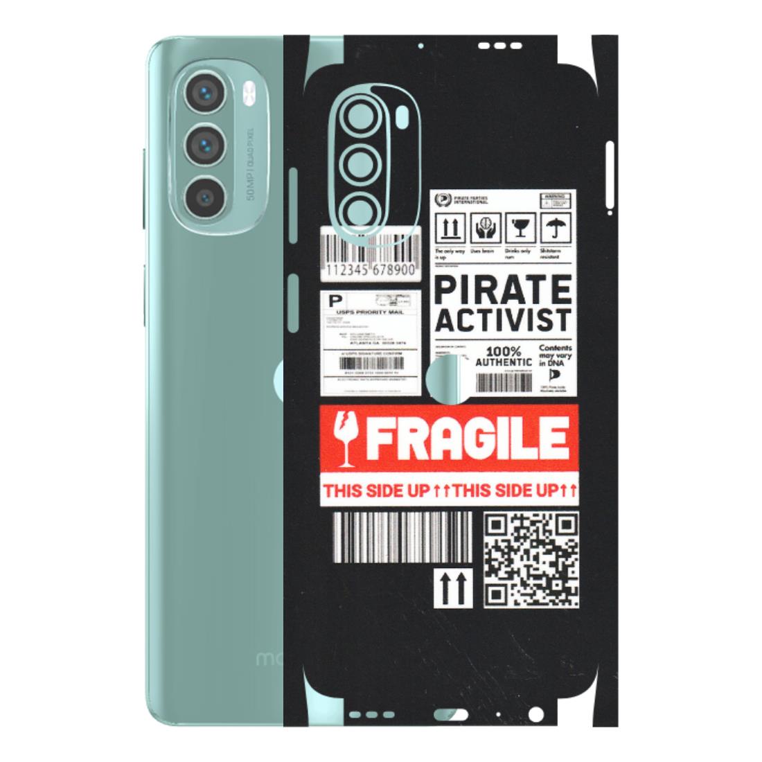 Motorola Phone Skins (All Models) - Handle With Care - Matte Finish (M-99) Motorola G62 5G -