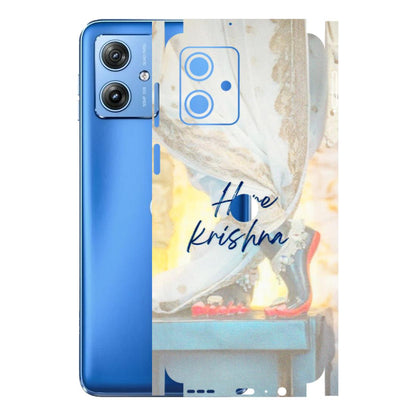 Motorola Phone Skins (All Models) - Hare Krishna - 3D Embossed Finish (L-03) Motorola G64 (5G)