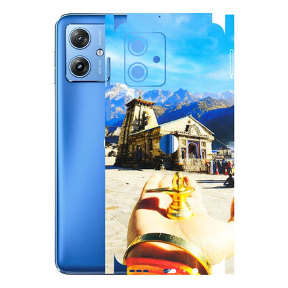 Motorola Phone Skins (All Models) - Beauty of Kedarnath - 3D Embossed Finish (L-108) Motorola G64 (5G)