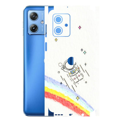 Motorola Phone Skins (All Models) - Milkyway Astronaut - 3D Embossed Finish (L-110) Motorola G64 (5G)