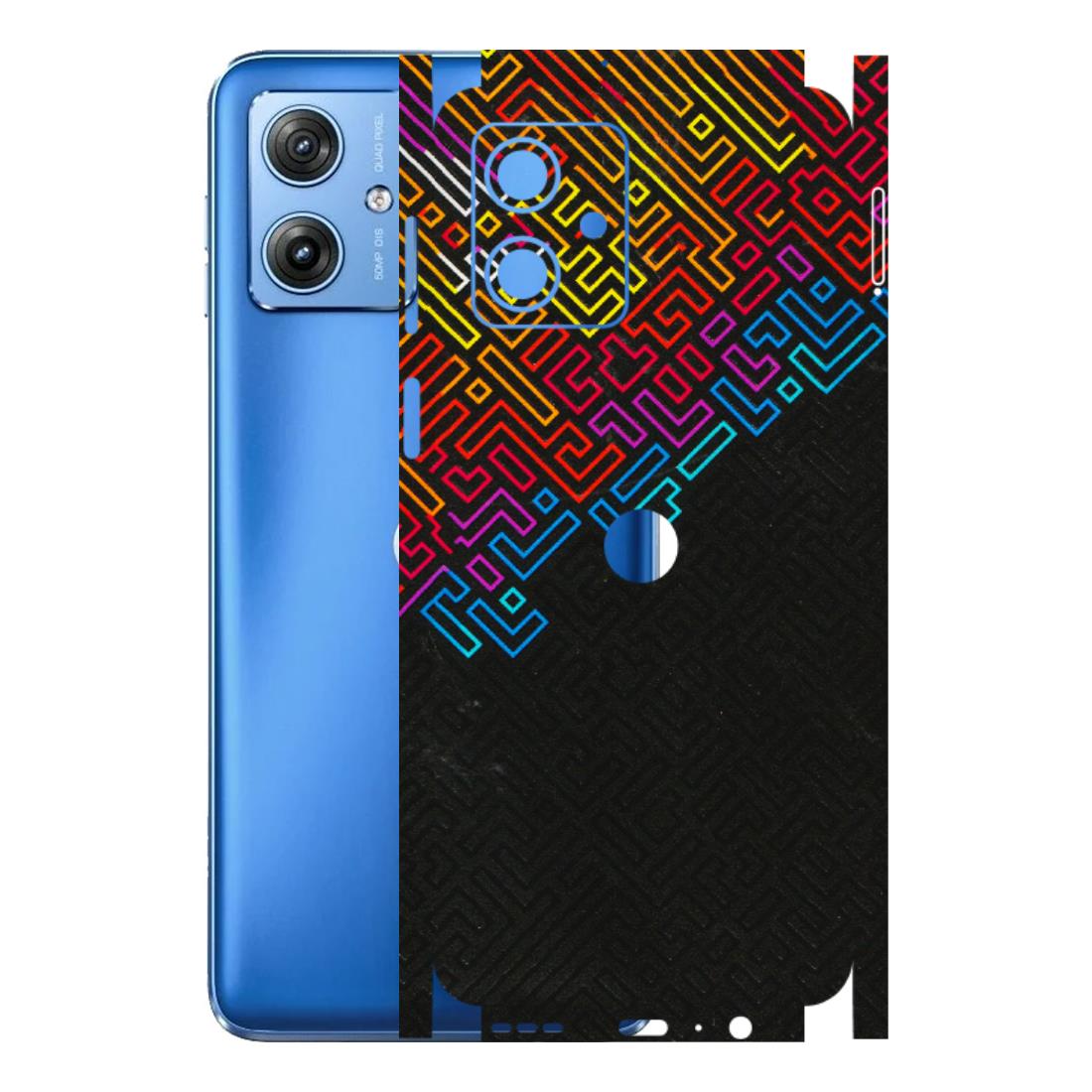 Motorola Phone Skins (All Models) - Dotme Pattern Art - 3D Embossed Finish (L-121) Motorola G64 (5G)