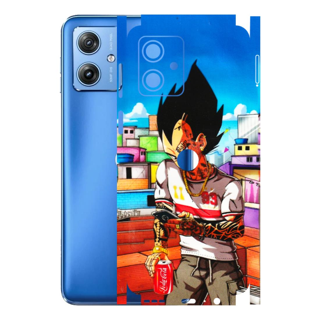 Motorola Phone Skins (All Models) - Vegeta - 3D Embossed Finish (L-136) Motorola G64 (5G)
