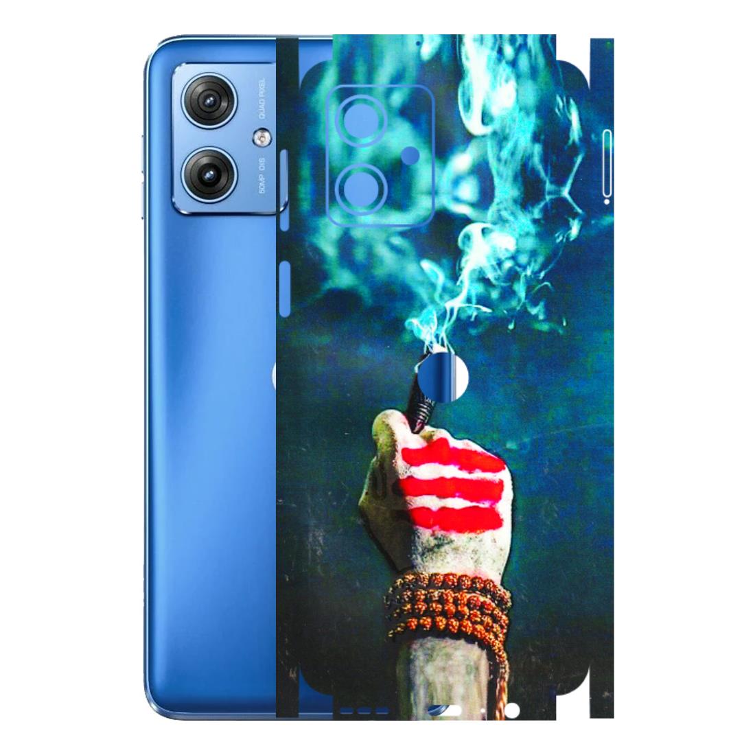 Motorola Phone Skins (All Models) - Mahadev Bhakt - 3D Embossed Finish (L-146) Motorola G64 (5G)