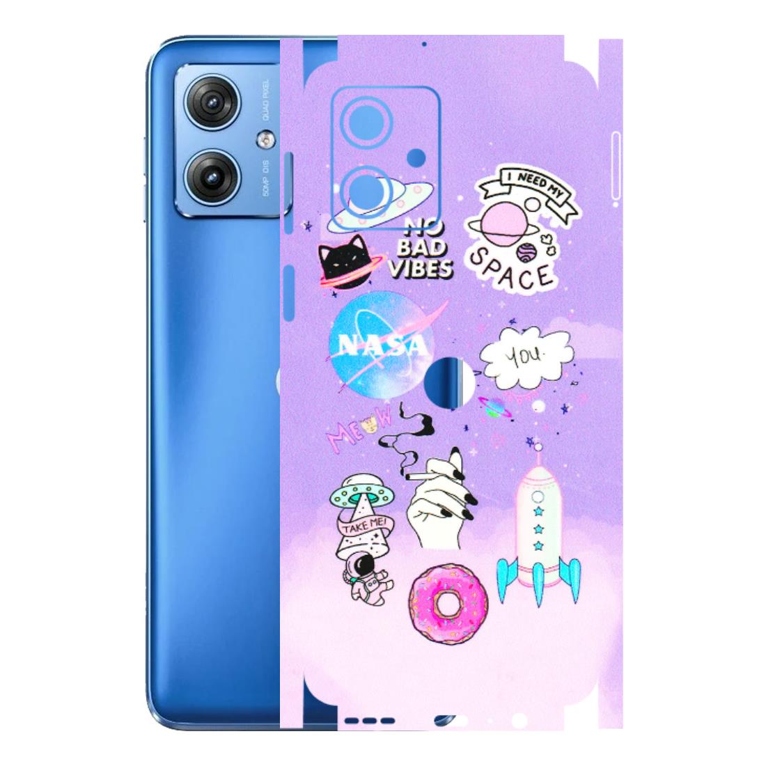 Motorola Phone Skins (All Models) - I Need My Nasa Skin - 3D Embossed Finish (L-149) Motorola G64 (5G)