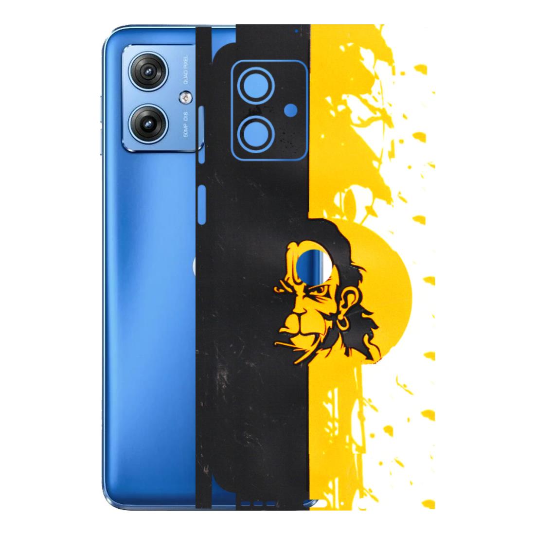 Motorola Phone Skins (All Models) - Bajrangbali - 3D Embossed Finish (L-151) Motorola G64 (5G)