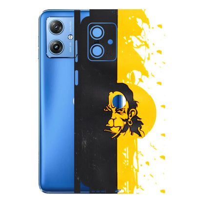 Motorola Phone Skins (All Models) - Bajrangbali - 3D Embossed Finish (L-151) Motorola G64 (5G)