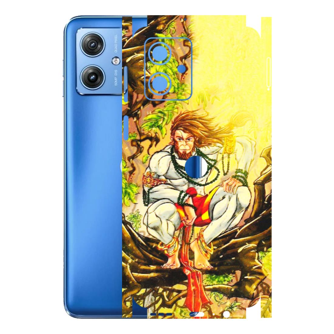 Motorola Phone Skins (All Models) - Lord Hanuman - 3D Embossed Finish (L-152) Motorola G64 (5G)