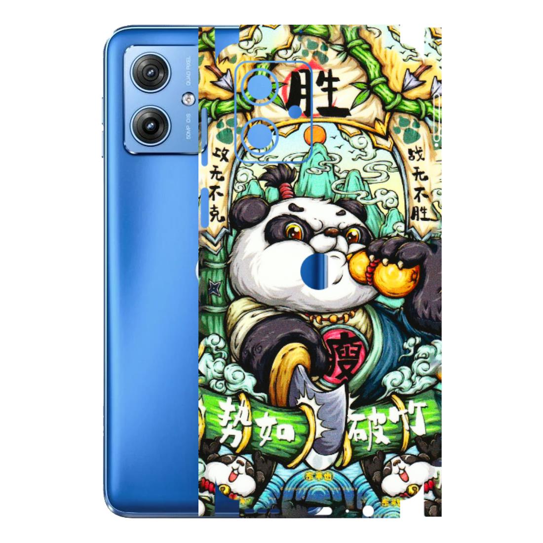 Motorola Phone Skins (All Models) - Royal Rich Panda - 3D Embossed Finish (L-170) Motorola G64 (5G)