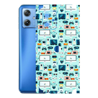 Motorola Phone Skins (All Models) - Gadgets Doodle - 3D Embossed Finish (L-184) Motorola G64 (5G)