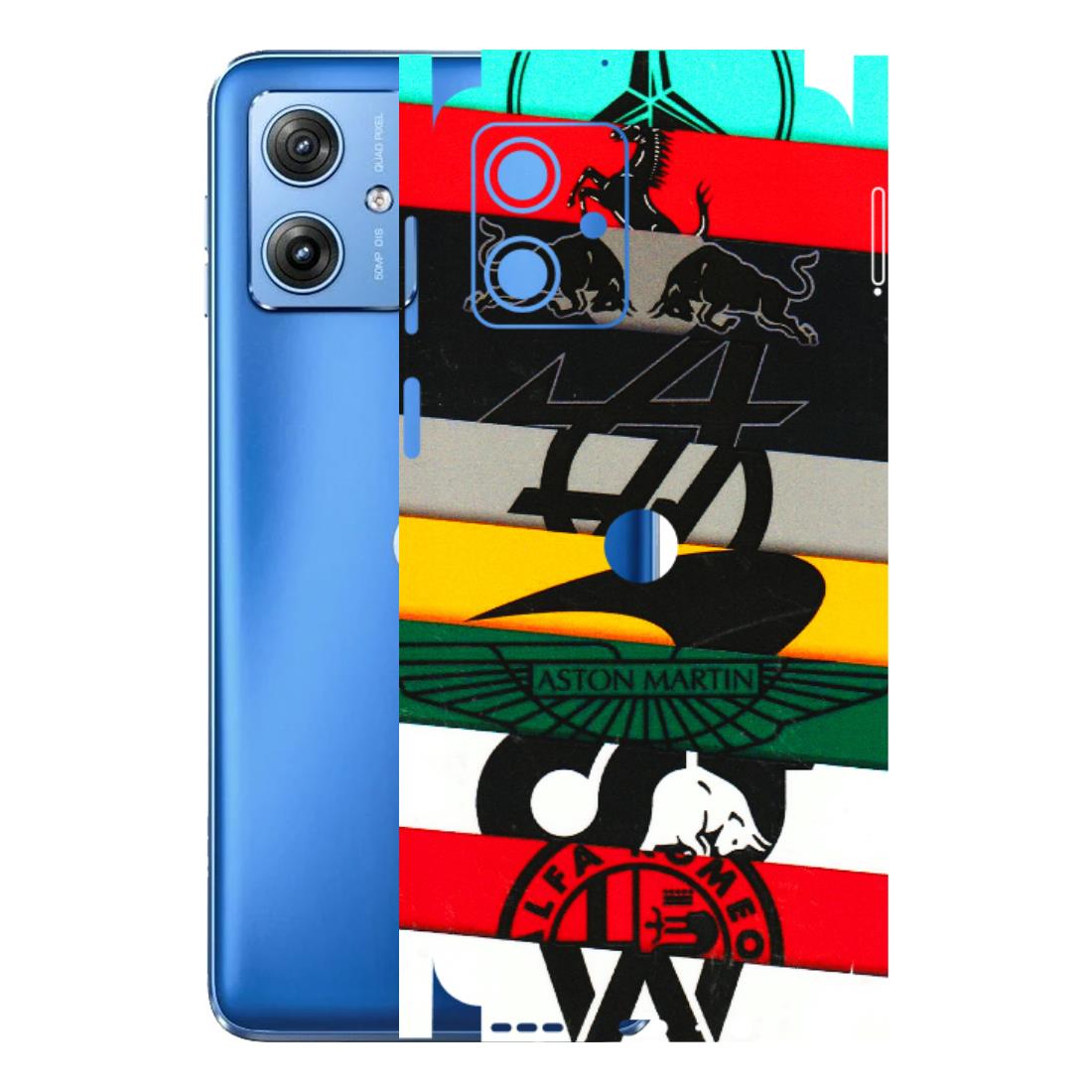 Motorola Phone Skins (All Models) - Multi Designer Brands - 3D Embossed Finish (L-187) Motorola G64 (5G)