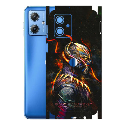 Motorola Phone Skins (All Models) - Black Panther - 3D Embossed Finish (L-190) Motorola G64 (5G)