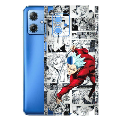 Motorola Phone Skins (All Models) - Anime Comic - 3D Embossed Finish (L-192) Motorola G64 (5G)