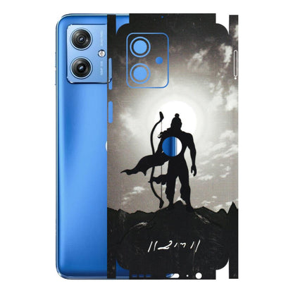 Motorola Phone Skins (All Models) - Jai Siya Ram - 3D Embossed Finish (L-200) Motorola G64 (5G)