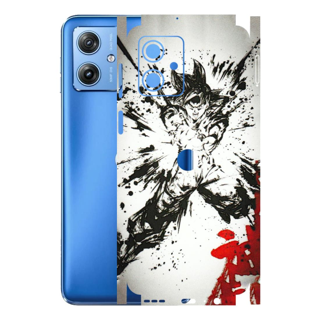 Motorola Phone Skins (All Models) - DBZ - 3D Embossed Finish (L-206) Motorola G64 (5G)