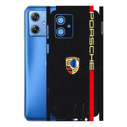 Motorola Phone Skins (All Models) - Premium Porsche - 3D Embossed Finish (L-225) Motorola G64 (5G)