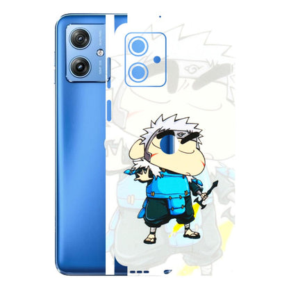 Motorola Phone Skins (All Models) - Angry Young Shinchan - 3D Embossed Finish (L-226) Motorola G64 (5G)