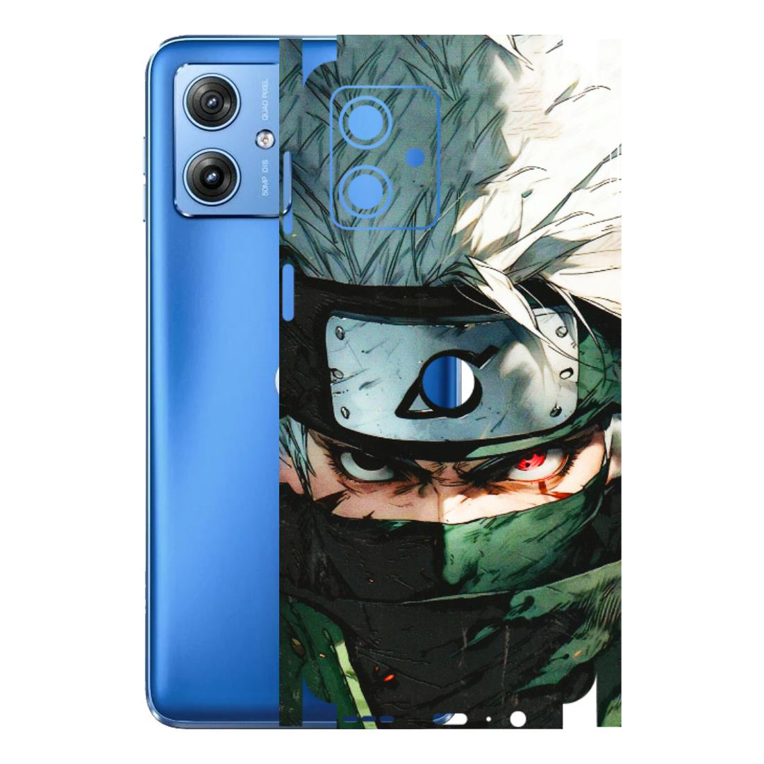 Motorola Phone Skins (All Models) - Kakashi Red Eye Focus - 3D Embossed Finish (L-227) Motorola G64 (5G)