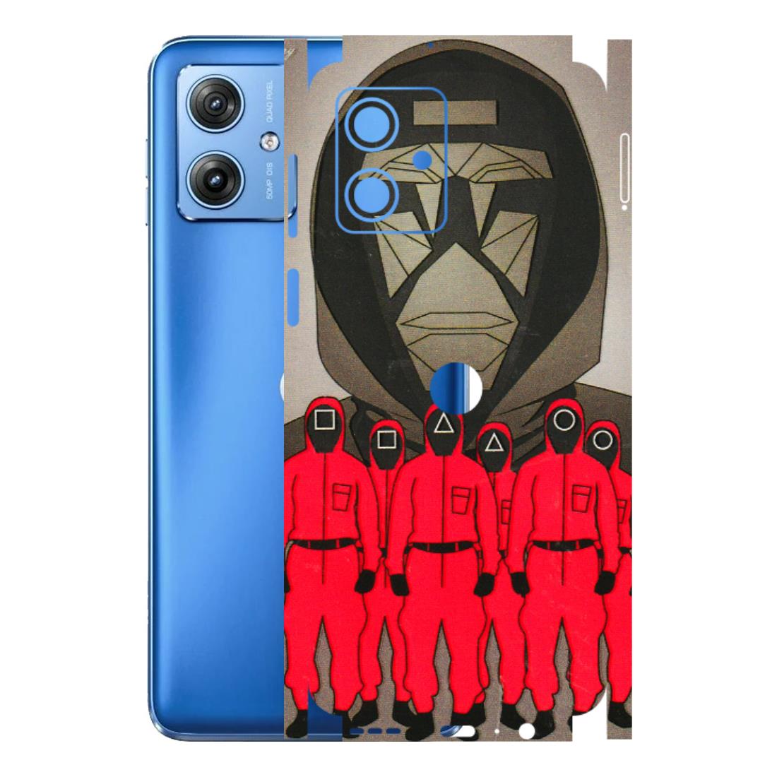 Motorola Phone Skins (All Models) - Squid Game Hero - 3D Embossed Finish (L-245) Motorola G64 (5G)
