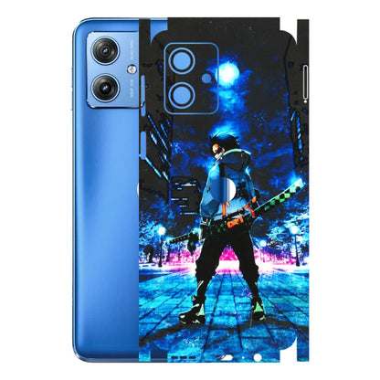 Motorola Phone Skins (All Models) - Demon Slayer Sword - 3D Embossed Finish (L-247) Motorola G64 (5G)