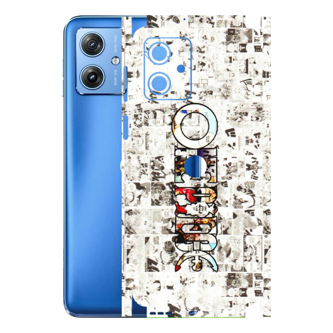 Motorola Phone Skins (All Models) - One Piece Manga - 3D Embossed Finish (L-26) Motorola G64 (5G)