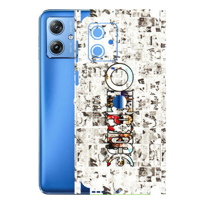 Motorola Phone Skins (All Models) - One Piece Manga - 3D Embossed Finish (L-26) Motorola G64 (5G)