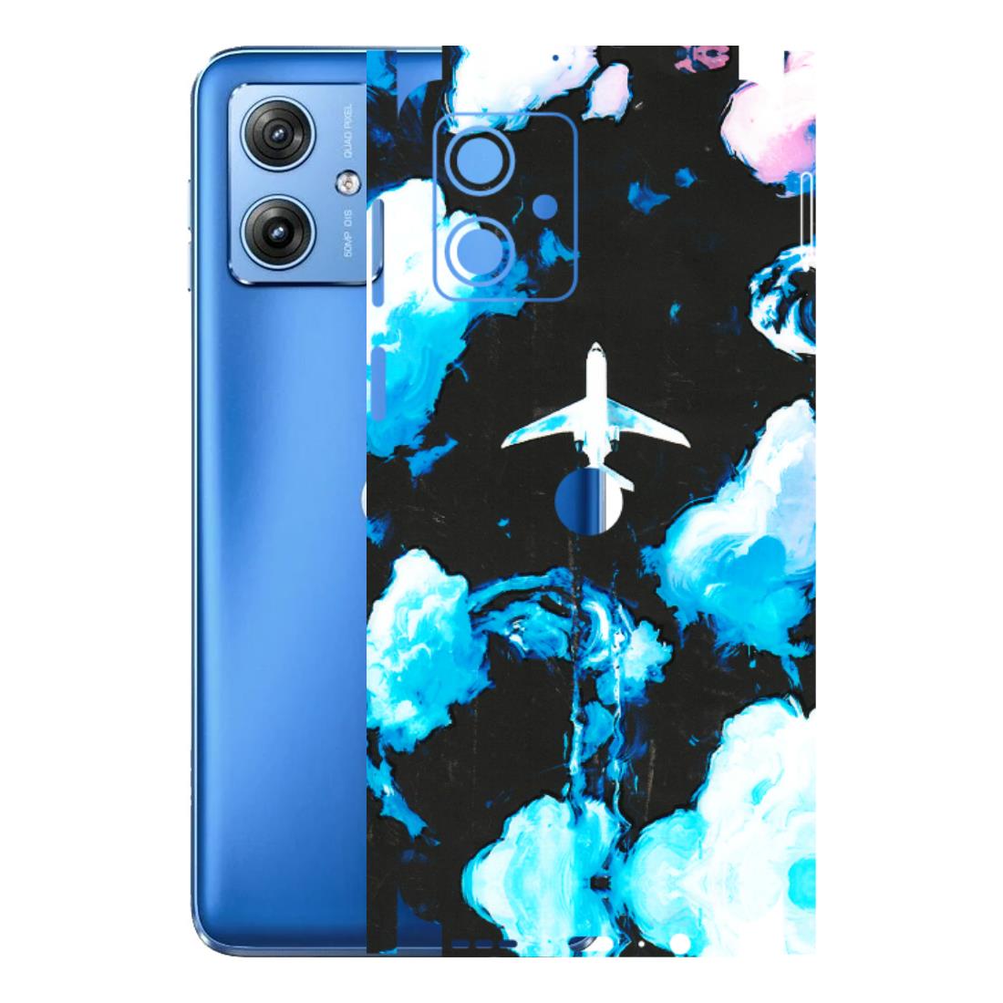 Motorola Phone Skins (All Models) - Travel In Airline - 3D Embossed Finish (L-264) Motorola G64 (5G)