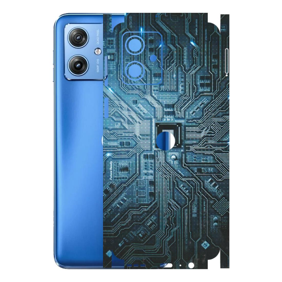 Motorola Phone Skins (All Models) - Original Circuit - 3D Embossed Finish (L-267) Motorola G64 (5G)