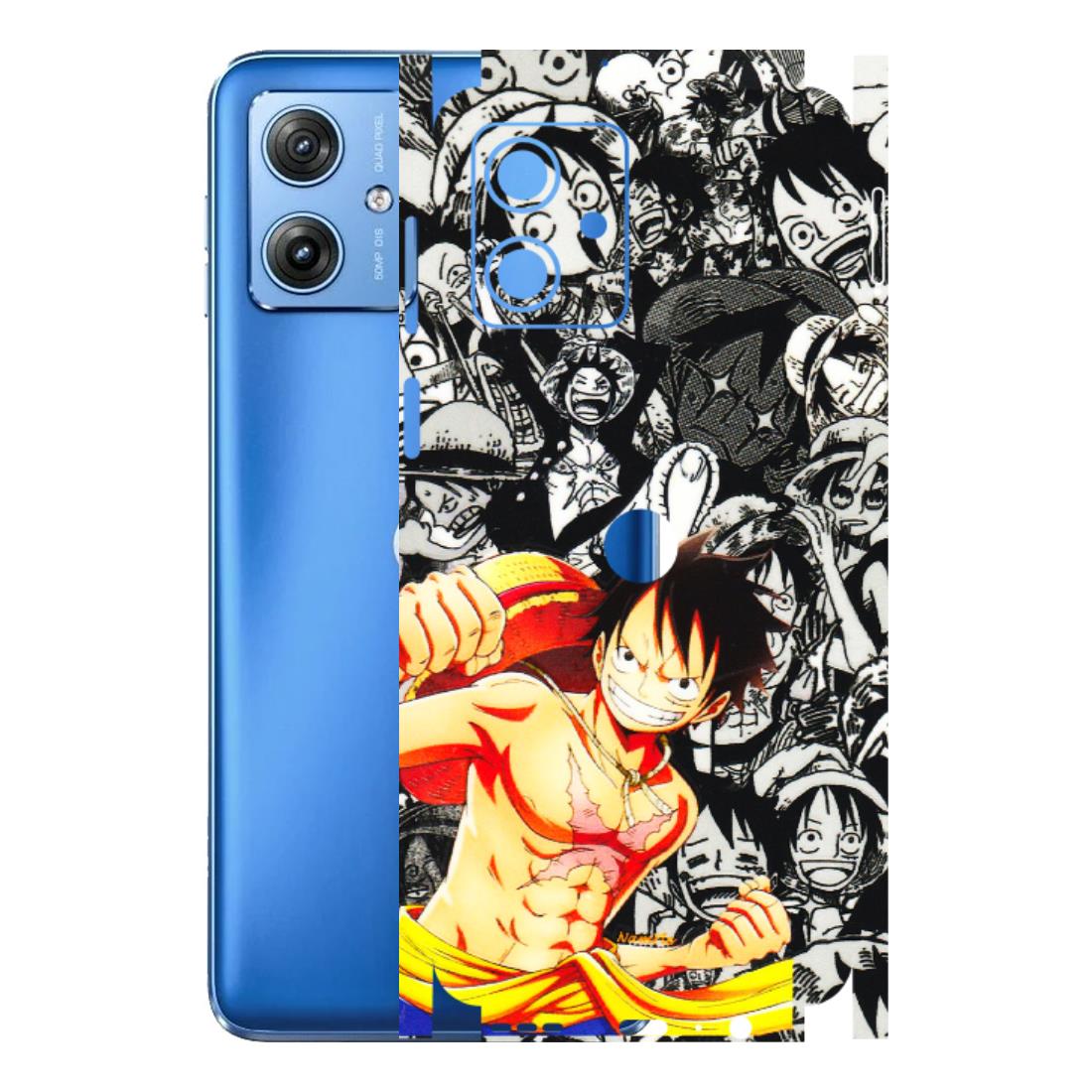 Motorola Phone Skins (All Models) - Anime Comics Games Doodles - 3D Embossed Finish (L-27) Motorola G64 (5G)