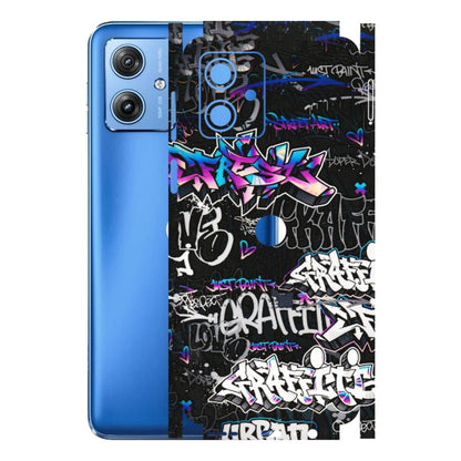 Motorola Phone Skins (All Models) - Graffiti Killer - 3D Embossed Finish (L-274) Motorola G64 (5G)