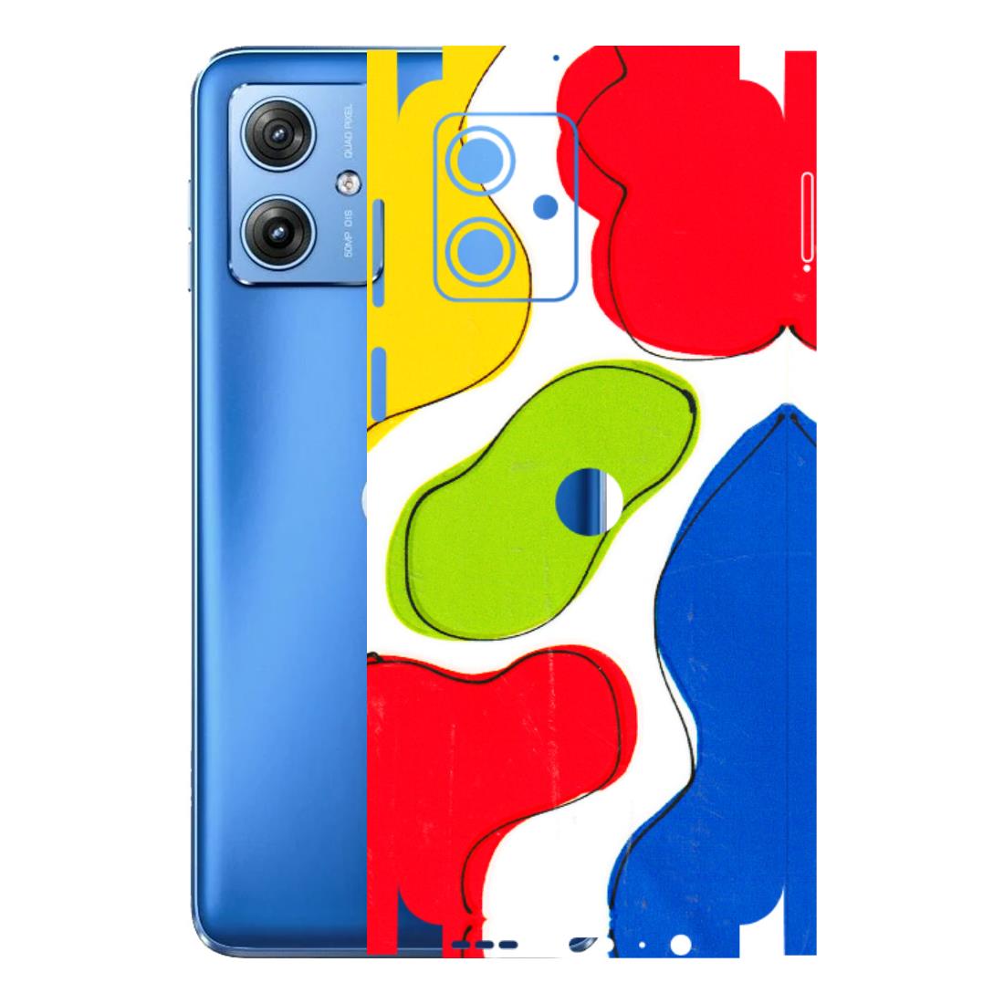 Motorola Phone Skins (All Models) - RGB Colour Paint - 3D Embossed Finish (L-284) Motorola G64 (5G)
