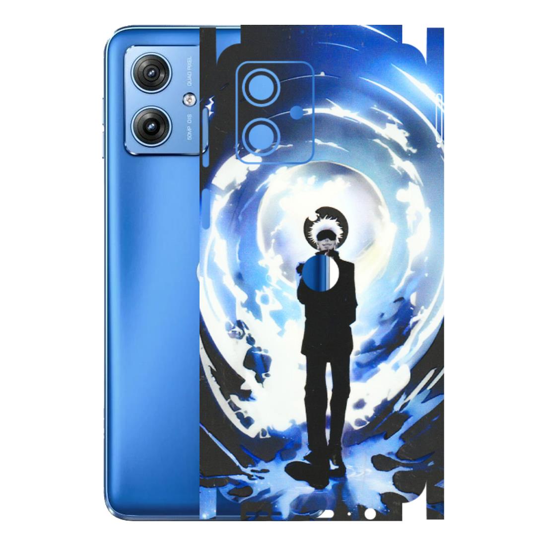 Motorola Phone Skins (All Models) - Jujustu Kaisen Anime Manga - 3D Embossed Finish (L-317) Motorola G64 (5G)