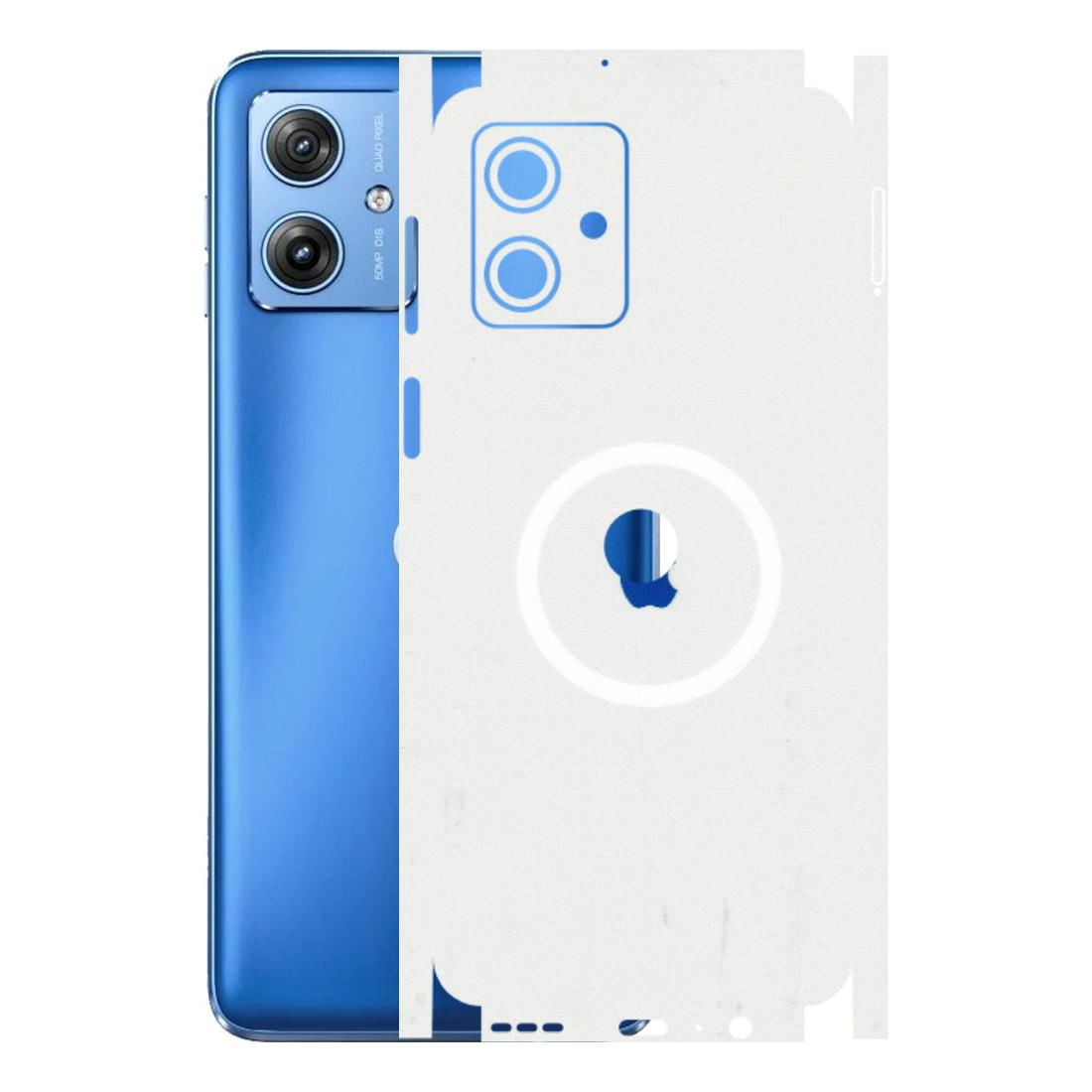 Motorola Phone Skins (All Models) - iPhone Magsafe Logo - 3D Embossed Finish (L-320) Motorola G64 (5G)