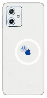 Motorola Phone Skins (All Models) - iPhone Magsafe Logo - 3D Embossed Finish (L-320) Motorola G64 (5G)