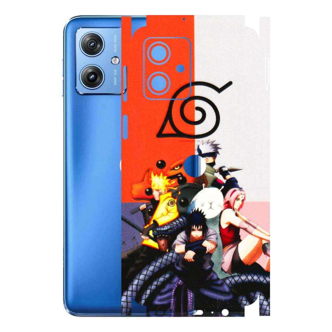 Motorola Phone Skins (All Models) - Naruto Final Fight - 3D Embossed Finish (L-33) Motorola G64 (5G)