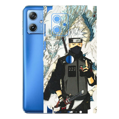 Motorola Phone Skins (All Models) - Kakashi Hatake Naruto Anime - 3D Embossed Finish (L-46) Motorola G64 (5G)
