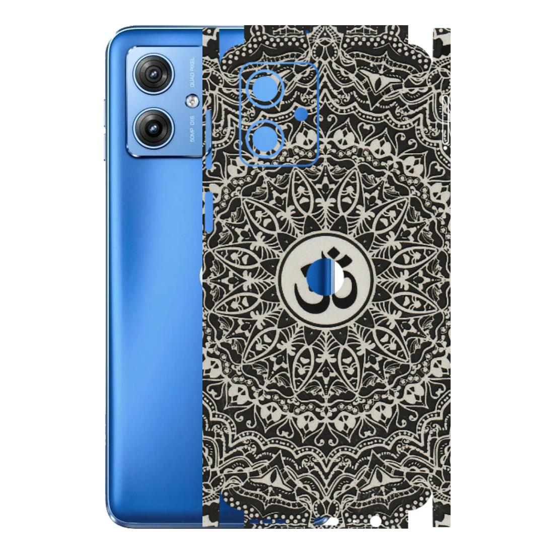 Motorola Phone Skins (All Models) - Aum Elegant Mandala - 3D Embossed Finish (L-62) Motorola G64 (5G)