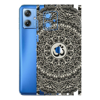 Motorola Phone Skins (All Models) - Aum Elegant Mandala - 3D Embossed Finish (L-62) Motorola G64 (5G)